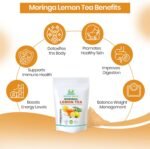 Herbal Magic 100% Pure & Natural Refreshing Moringa Lemon Tea: A Citrusy Boost for Wellness and Vitality, Rich in Vitamins, Minerals & antioxidants Free from Artificial Additives_100g - Image 4