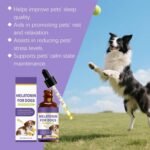 Dog Calming Drops - Stress Relief Formula with Natural, Nighttime Sleep Aid for Puppies and Adult Dogs, Easy-To-Give Supplement with Soothing Effect, Relaxation Support for Small, Medium - Image 3