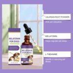 Dog Calming Drops - Stress Relief Formula with Natural, Nighttime Sleep Aid for Puppies and Adult Dogs, Easy-To-Give Supplement with Soothing Effect, Relaxation Support for Small, Medium - Image 6