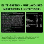 Elite Greens Powder - WOD Powders | 34 Vegan Superfoods - Natural Freeze-Dried Ingredients, Greens, Fruits, Berries, Vegetables, Prebiotics, Probiotics & Digestive Enzymes - 500g (Apple & Kiwi) - Image 4