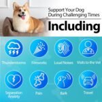 Calming Treats for Dogs - 200 Count Calming Dog Treats -Alternative Calming Chews for Dog Reduce Stress, Fear, Separation Anxiety - Natural Valerian Root, L-Tryptophan - Chicken Flavor - Image 5