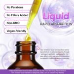 Cortisol Balance Liquid,Cortisol Support Formula with Ashwagandha,L-Theanine,and Magnesium-Promotes Calmness and Deep Sleep|Gluten-Free,Non-GMO - Image 5