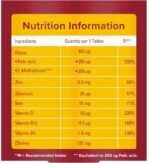 Seven Seas Trying For A Baby, Prenatal Vitamins, Pregnancy Planning Supplement With An Advanced* Folic Acid To Help Increase Folate Levels¹, Zinc and Iron, 28 Tablets, 4 Weeks - Image 3