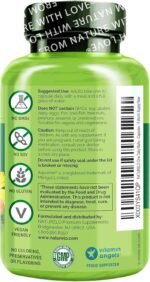 NATURELO One Daily Multivitamin for Women (50+) - with Natural Food-Based Vitamins, Minerals, Fruit & Veg Extracts - Iron-Free Menopause Supplement - 120 Vegan Capsules |4 Month Supply - Image 3