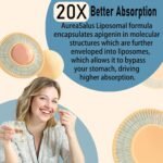 Apigenin 600mg, Optimal Dose Liposomal Apigenin Softgels for Sleep, Relaxation & Mood, Powerful Flavonoid, with Fisetin, Quercetin and Theaflavins (60 Count (Pack of 1)) - Image 4