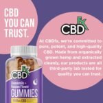 CBDfx 1500mg High Strength Vegan Sleep CBD Gummies, 10mg Each of Chamomile, Passionflower and Lemon Balm /25mg CBD per Gummy 60x Bottle (30 Days) - Image 3