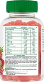 Chewy Vites Men Multivitamin Advance, 60 Multivitamin Gummies, 17 Essential Nutrients for Men with Vitamins B6, B12, Iodine & Lycopene, 1 Month Supply, Real Fruit Juice, Vegan, Berries Flavour - Image 4