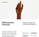 Kind Patches | Menopause Patches | Menopause Symptoms Relief Support | Botanical Plant-Based Formula with Black Cohosh Root, Curcumin & Dong Quai Root | 30 Vegan Patches - Image 3