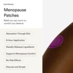 Kind Patches | Menopause Patches | Menopause Symptoms Relief Support | Botanical Plant-Based Formula with Black Cohosh Root, Curcumin & Dong Quai Root | 30 Vegan Patches - Image 4