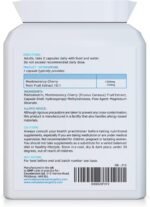 Pure Montmorency Super Cherry 1500mg 90 Capsules - High Strength Freeze Dried - 100% Natural High Strength Freeze Dried Montmorency Cherries with No Additives - Manufactured in The UK - Image 3