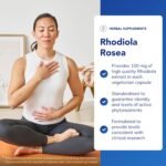 Pure Encapsulations Rhodiola Rosea 100mg - Supplement for Stress Relief & Women's Health - 90 Vegetarian Capsules - Image 3