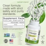 L-Theanine 200mg Super Value Size - 365 Vegetarian Capsules - Image 3