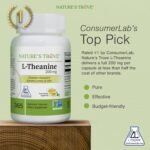 L-Theanine 200mg Super Value Size - 365 Vegetarian Capsules - Image 4