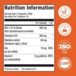 Elements Supreme Immunity – Immune Support Supplement with Beta-1,3/1,6-Glucan, Coenzyme Q10, Elderberry, Zinc - Image 3