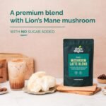 Green Origins Organic Super Mushroom Mocha Latte Blend with Lion's Mane, Coffee & Cacao for Energy & Focus, Vegan, Dairy Free, Natural & No Added Sugar, 100g - Image 4