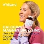 Wellgard Vegan Calcium Magnesium Zinc and Vitamin D Capsules - Calcium Supplement, Calcium Tablets with Phosphorus, Manganese, Selenium, Copper, Made in UK - Image 4