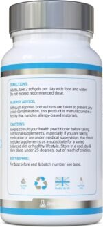 Vegan Omega 3 - Full Spectrum DHA, EPA & DPA - 90 Softgels of Life’s Omega Algal Oil - Ultimate Joint, Heart & Brain Health Supplement - Made in The UK - Image 4