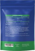 Fibre Supplement - Psyllium Husk 5000mg (500mg of 10:1 Extract) & Probiotic 400 Million CFU Lactobacillus Acidophilus – Digestive, Gut Health Support & Stool Softener -120 Psyllium Husks Capsules - Image 3