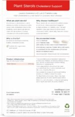 Healthspan Plant Sterols 2400mg – 90 Tablets – High Strength – Supports Normal Cholesterol Levels – UK Manufactured - Image 3