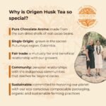 Origen Cacao Husk Tea – 100% Natural Cacao Shell – Zero Sugar, Caffeine-Free Superfood – Healthy Chocolate Tea Alternative to Coffee – Rich in Antioxidants & Iron - Image 3