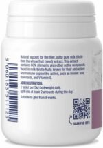 Dorwest Milk Thistle Tablets for Dogs and Cats, 100 Tablets, Supports Liver Function, Antioxidant for Dogs, Immune System Heath, Natural Supplement - Pack of 1 - Image 3