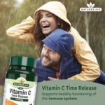 Natures Aid Vitamin C 1000mg Time Release - High Strength with Bioflavonoids - Supports Immunity, Bones & Heart - Antioxidant - Vegan, Gluten-Free, Non-GMO Supplement – 30 Tablets - Image 3
