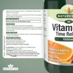 Natures Aid Vitamin C 1000mg Time Release - High Strength with Bioflavonoids - Supports Immunity, Bones & Heart - Antioxidant - Vegan, Gluten-Free, Non-GMO Supplement – 30 Tablets - Image 6
