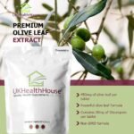 UKHealthHouse Olive Leaf Extract 450mg x 90 Tablets 30mg Oleuropein - Botanical Vegan Supplement Super Strength Immune & Antioxidant Support - Image 5