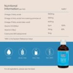 Eskimo-3 Brainsharp Fish Oil by Metagenics - Omega-3, 6 & 9 + CoQ10 for Memory & Concentration - 1110mg EPA & DHA - Lemon Flavour, 210ml - Image 3