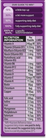 Bassetts Vitamins Woman 50+ Multivitamins & Multiminerals Orange & Lemon Flavour 30 Gummy Pastilles - Image 4