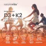 Vitamin D3 and K2 Bone Supplement - with Zinc, MCT Oil and Boron for Calcium Absorption for Joint Care - High Strength Natural Supplements for Women and Men - Image 5