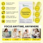 Dopamine Patches 30pcs | Mood Boost & Positivity Support | Vegan Mood Support Patches for Daily Mental Wellness, Plant-Based Formula, Supports Dopamine & Serotonin Balance (30pcs) - Image 5