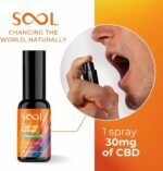 SOOL CBD Oil Spray 4500mg 30ml, Peppermint Flavour High Strength CBD | Hemp Oil CBD Spray | Broad Spectrum CBD Drops | CBD Sleep, Anxiety & Stress Relief Cannabidiol CBD Oil - 0thc* cannabidiol Oil - Image 4