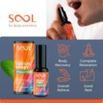SOOL CBD Oil Spray 4500mg 30ml, Peppermint Flavour High Strength CBD | Hemp Oil CBD Spray | Broad Spectrum CBD Drops | CBD Sleep, Anxiety & Stress Relief Cannabidiol CBD Oil - 0thc* cannabidiol Oil - Image 5
