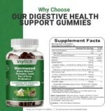 Black Walnut Wormwood Parasite Cleanse - Gut Cleanse & Digestive Health with Pumpkin Seed - Herbal Supplement for Gut Detox Cleanse and Digestive Well-Being - Alcohol-Free & Gut-Friendly - 60 Gummies - Image 5