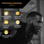 Turkesterone Supplement 5000mg - 120 Caps High Strength - Standardized to 20% Ajuga Turkestanica Extract - for Muscle and Strength - Pure Extract No Additives Or Filler - Image 3