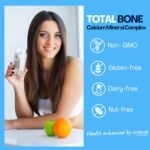 Total Bone® Calcium Magnesium Zinc & Vitamin D3 Supplement – 180 Vegetarian Tablets – 3 Month Supply High Strength Osteo Tablets – Strong Bones & Teeth – Calcium Mineral Complex - Image 6