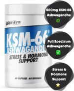 Per4m KSM-66 Ashwagandha | Stress Management and Hormone Balance | Supporting Overall Health and Wellness | 60 Capsules - Image 3