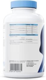 Osavi Magnesium Citrate + B6, 375 mg + 4.2 mg – 180 Vegan Capsules | Supports Energy, Muscle Function & Nervous System | Magnesium Citrate with Vitamin B6 for Stress Relief & Vitality - Image 4