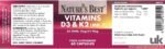 Nature's Best Bone & Immune Boost - High Strength Vitamin D3 1000iu & K2 90µg - Optimal Support for Bones, Teeth, and Immune Function - UK Made - 60 Capsules (2 Months' Supply) - Image 4