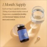Zita West Marine Magnesium Supplements – High Absorption Magnesium Tablets for Fertility & Hormonal Balance - Sourced from Irish Sea - 60 Capsules (1 Month Supply) - Image 4