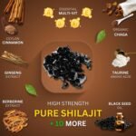 Gene & Good® Shilajit Capsules - Pure Himalayan Shilajit with 70% Fulvic Acid, 85+ Essential Minerals, Immune System Booster - Natural Himalayan Shilajit Mineral Supplements, 90 Capsules - Image 3