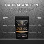 Tiger Milk Mushroom | 1000mg High Strength Extract | Supports Lung, Respiratory & Immune Health | 120 Vegan Capsules | 30:1 Extract | GMO-Free | Made in UK - Image 4