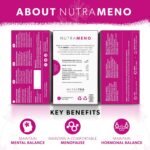 Nutra Tea NUTRAMENO - Menopause Tea | Red Clover Tea - Perimenopause Relief For Women. Includes Red Clover, Sage & Shatavari Root - 20 Individual Wrapped Bags - Herbal Infusion (1 Pack) - Image 3