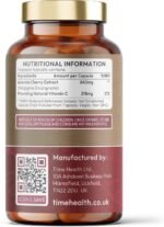 Acerola Cherry Extract Capsules - Natural & Wholefood Vitamin C - UK Manufactured - Zero Stearates or Flow Agents (120 Capsule) - Image 3