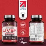 Vegan Liver Support Supplement - Liver Tablets with Vitamin C, Acai, Ginger Root, Turmeric- 30 Day Liver Detox Capsules, Cleanse & Support Men & Women - Made in The UK by YrHealth - Image 4
