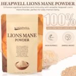 Heapwell Superfoods Lion's Mane Powder - 100 g/100+ Servings | Premium Grade, High Spectrum Lion's Mane Mushroom Supplement | Enhance Cognitive Support, Immune Boost & Mental Clarity | Natural Energy - Image 4