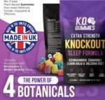 Sleep Gummies for Adults – Valerian Root 500mg, Ashwagandha, Lemon Balm & Chamomile – Natural Sleep Support - Mixed Flavours – Vegan Friendly – 60 K.O. GUMMIES - Image 6