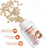 Vetzyme Conditioning Tablets for Cats and Kittens (300 Tablets) - Promotes Health and Vitality, Supporting a Healthy Immune System - Image 4