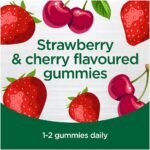 Nature’s Best Berryguard Immunity Gummies - with Vitamin C & Zinc for Immune System Support - UK Made - Strawberry & Cherry, 60 Gummies (60 Day Supply) - Image 4